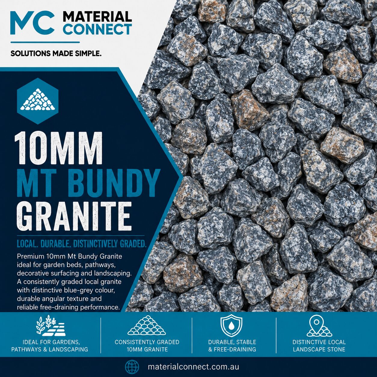 10mm Mt Bundy Granite