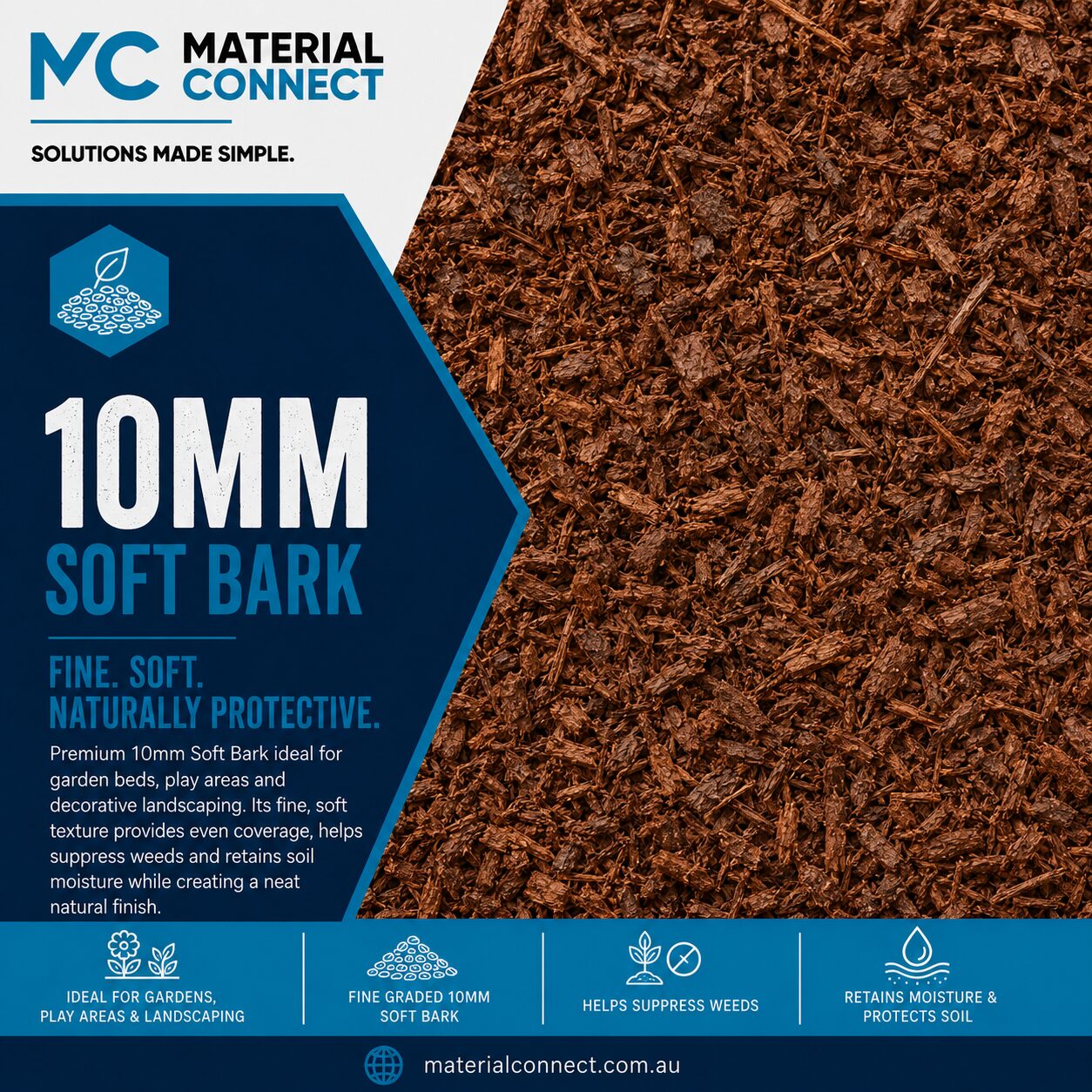 10mm Soft Bark